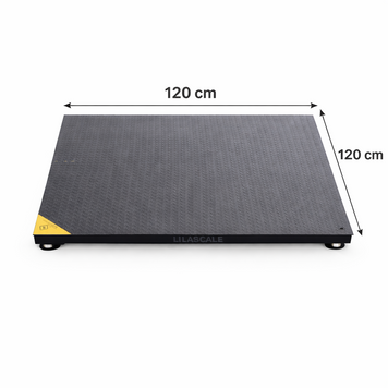 Waga platformowa BAS 1,2&times;1,2 m 500kg z Legalziacją