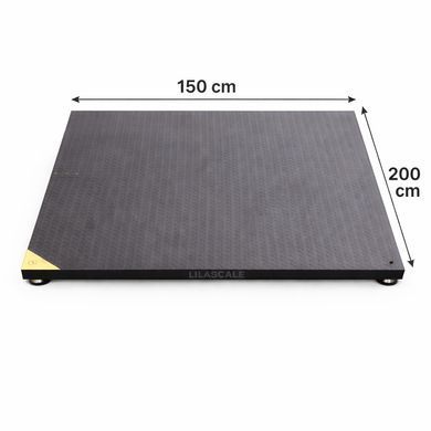 Waga platformowa BAS 1,5&times;2,0 m 2000kg z legalizacją