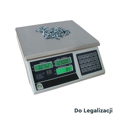 Waga stołowa typ KPZ 2-04-4 do legalizacji, z VAT, Nie, 15, 5